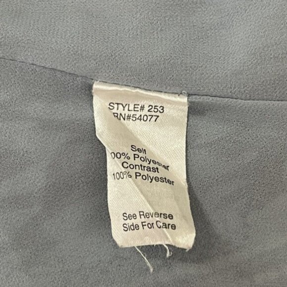 EUC CAbi Mix Print Chiffon Sleeveless Tunic Blouse #253 - Picture 8 of 8